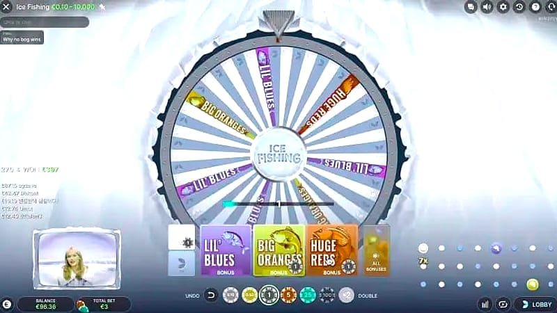 Ice Fishing Live gameplay explicado – Cómo funciona un round de Ice Fishing Live paso a paso